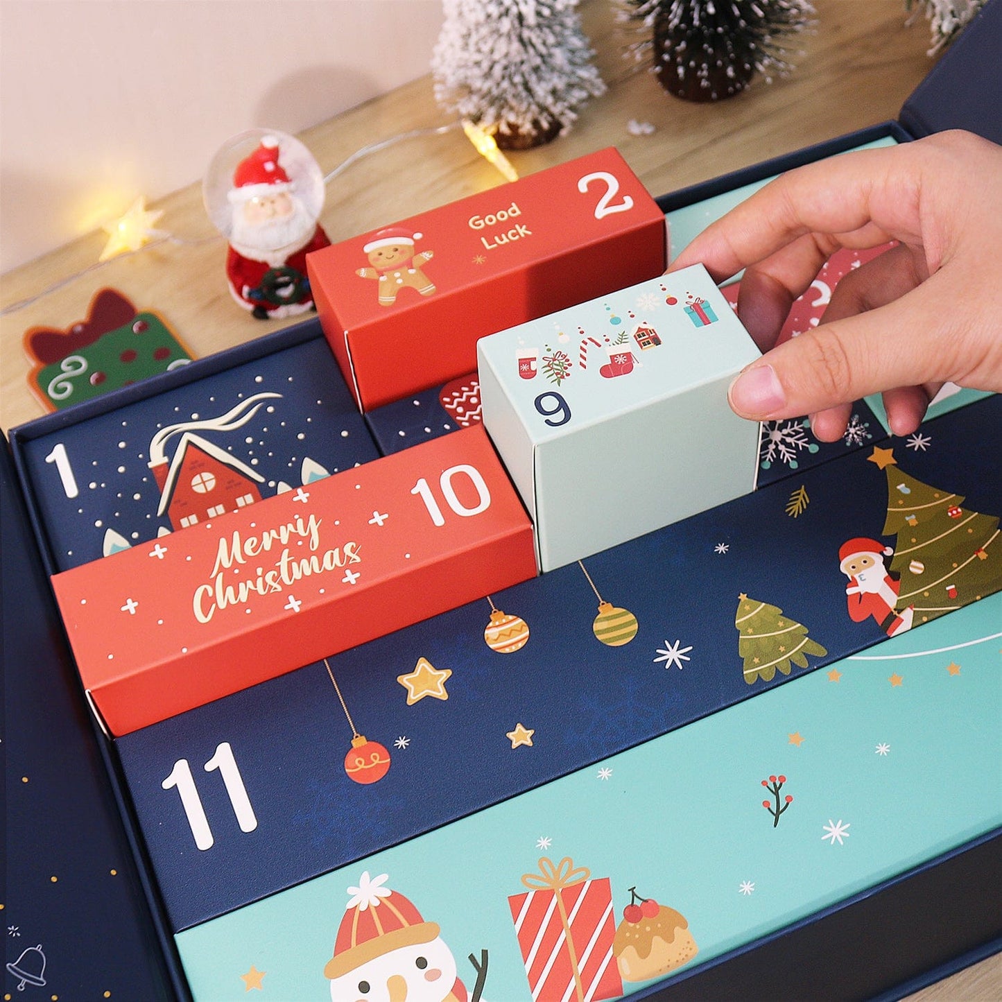 ColourMost™ Christmas Surprise Gift Box 🎄  – Paint by Numbers Edition A