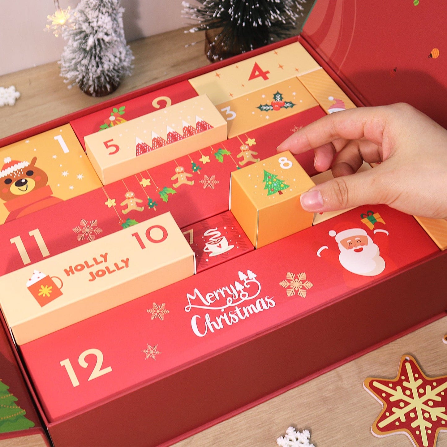 ColourMost™ Christmas Surprise Gift Box 🎄  – Paint by Numbers Edition D