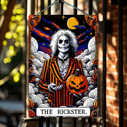 ColourMost™ Metal Bar/Posters Art Paint By Numbers- Halloween Skeleton #23 (20x30cm /7.8"x11.8"）