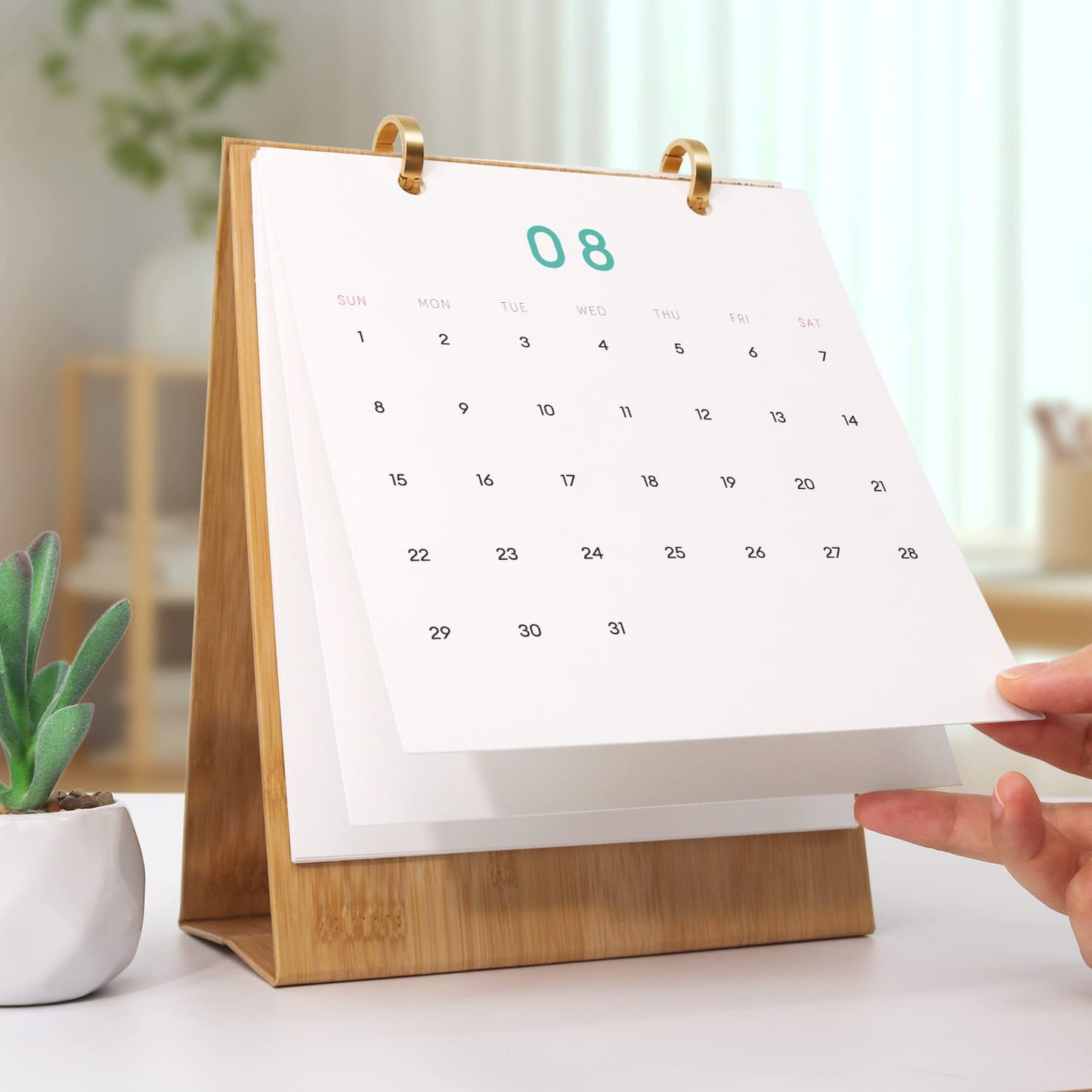 ColourMost™ 2027 Desk Calendar Series –  Wanderlust /Paint by Numbers(18.2cm x 22.5cm)