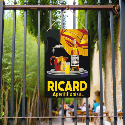 ColourMost™ Metal Bar/Posters Art Paint By Numbers- Ricard Moment #19 (20x30cm /7.8"x11.8"）