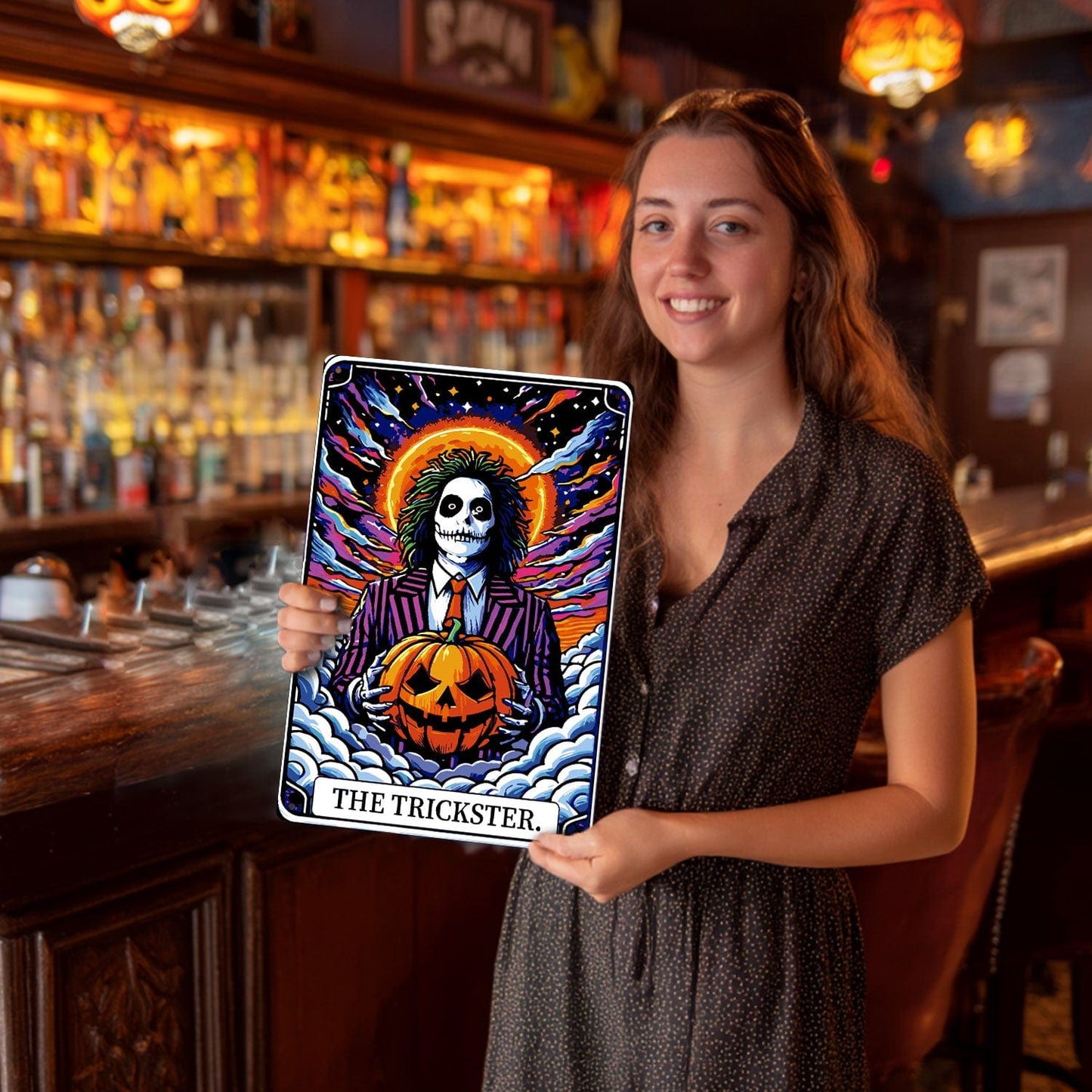 ColourMost™ Metal Bar/Posters Art Paint By Numbers- The Trickster II #29 (20x30cm /7.8"x11.8"）