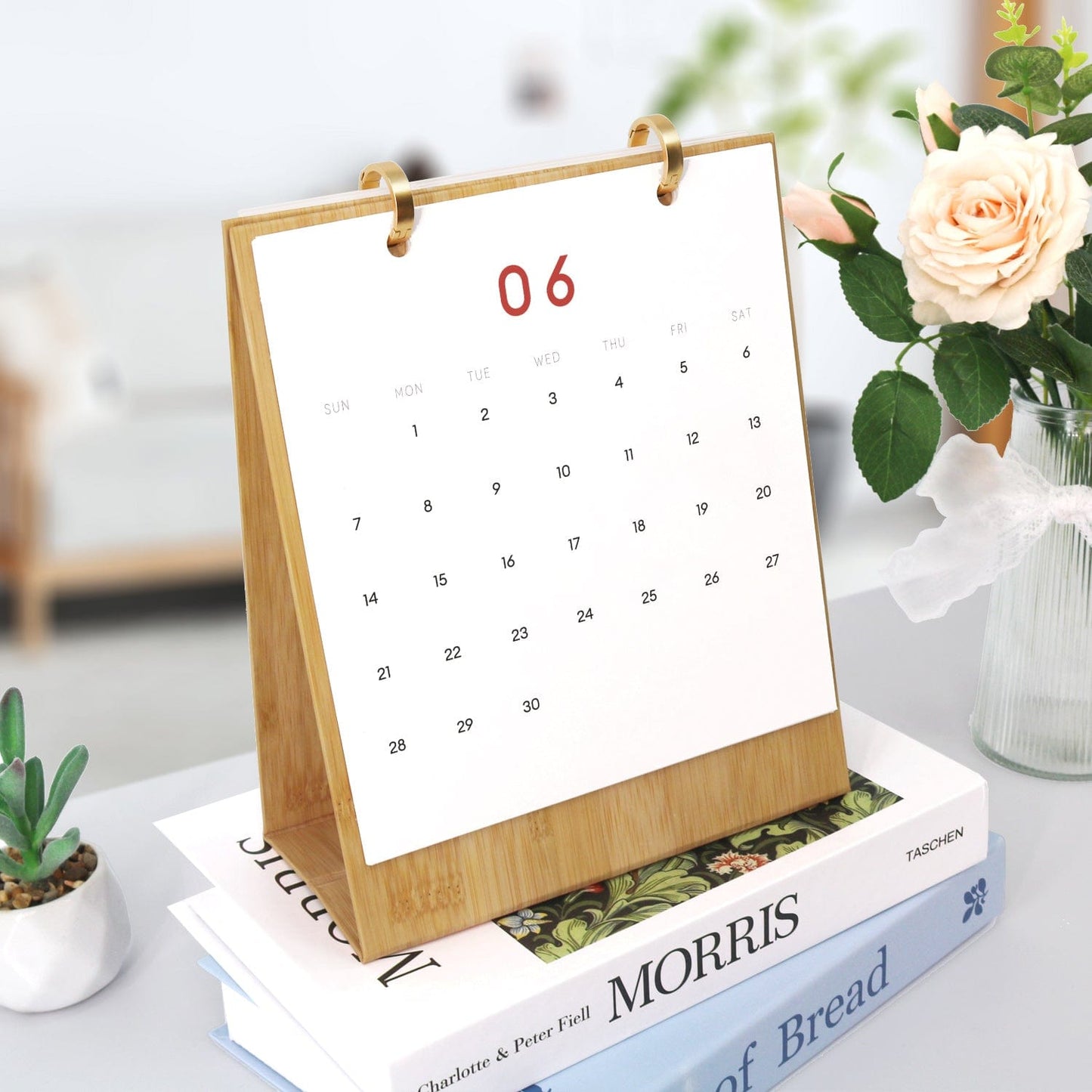 ColourMost™ 2026 Desk Calendar Series –  Christmas theme /Paint by Numbers(18.2cm x 22.5cm)