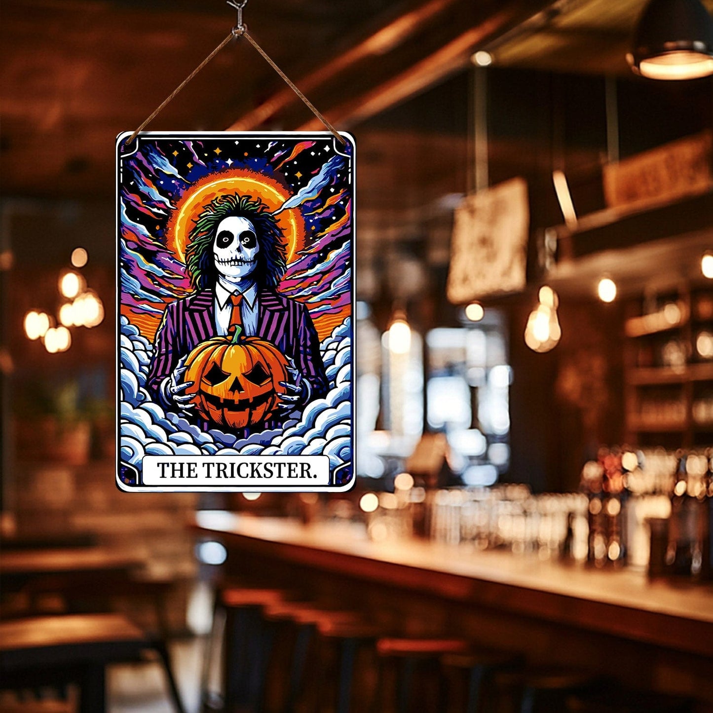ColourMost™ Metal Bar/Posters Art Paint By Numbers- The Trickster II #29 (20x30cm /7.8"x11.8"）