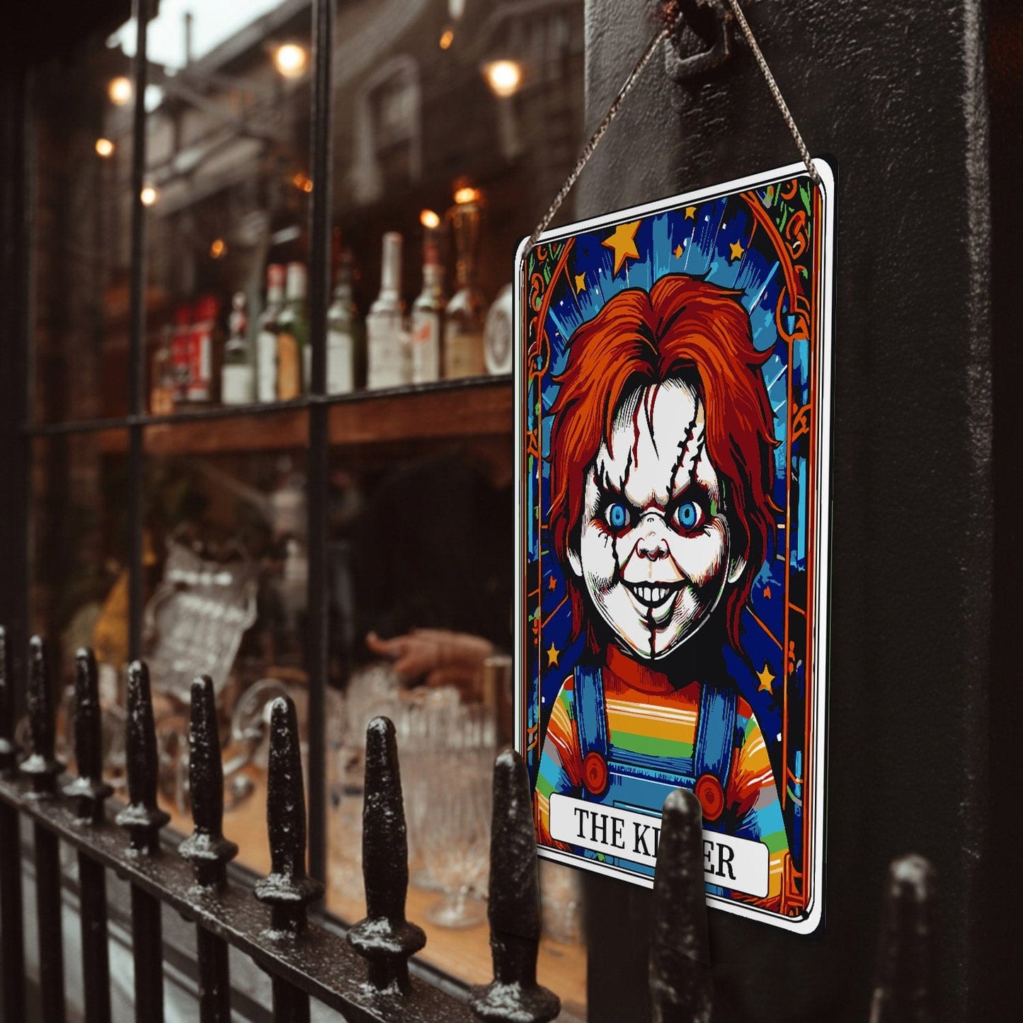 ColourMost™ Metal Bar/Posters Art Paint By Numbers- The Killer #31 (20x30cm /7.8"x11.8"）