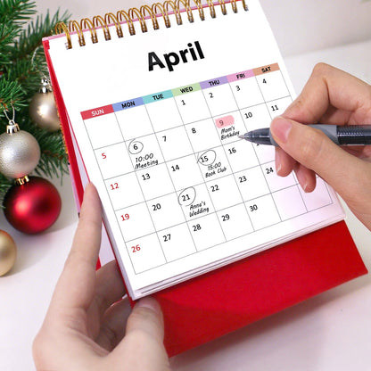 ColourMost™ 2026 Desk Calendar Series – Christmas /Diamond Painting(17cm x 15cm)