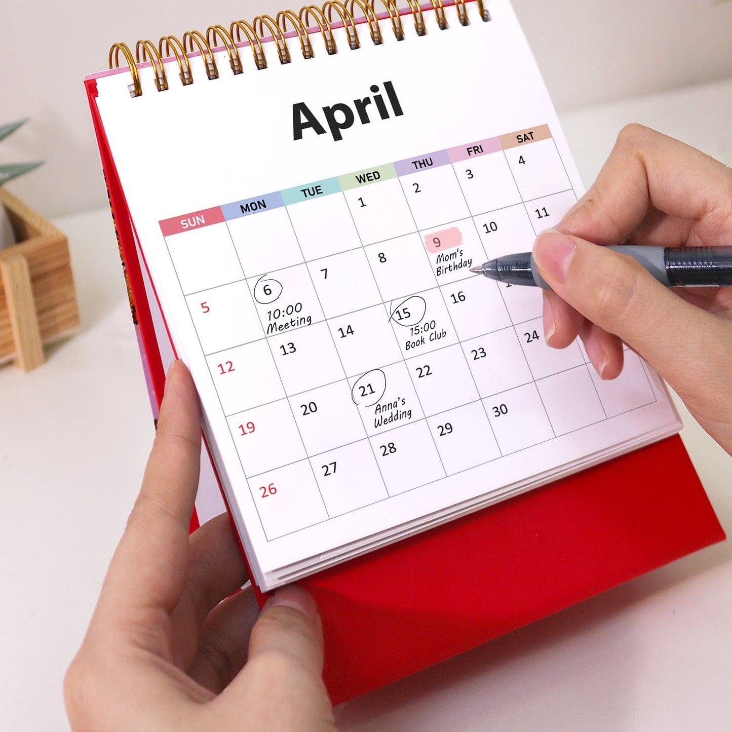 ColourMost™ 2026 Desk Calendar Series – Zodiac Spark /Diamond Painting(19cm x 13.2cm)
