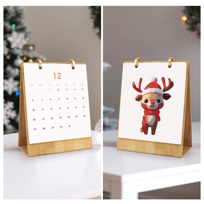 ColourMost™ 2026 Desk Calendar Series –  Christmas Carnival /Paint by Numbers(18.2cm x 22.5cm)