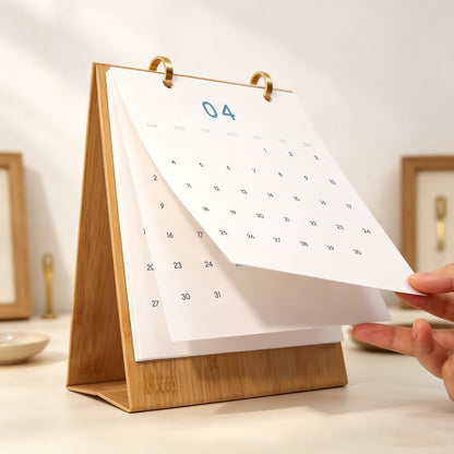 ColourMost™ 2027 Desk Calendar Series –  On the Move /Paint by Numbers(18.2cm x 22.5cm)