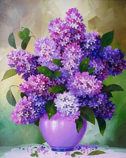 ColourMost™ DIY Painting By Numbers - 'Lilacs' (16"x20")