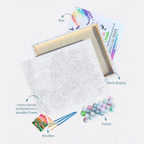 ColourMost™ 'Bloomed Astronaut' - Paint-by-Numbers Kit – Colourmost