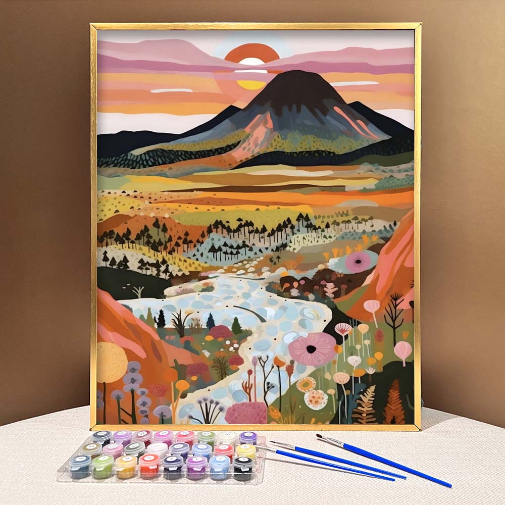 Colorful Yellowstone Series  Paint by Numbers Kit – ArtVibe Paint by  Numbers