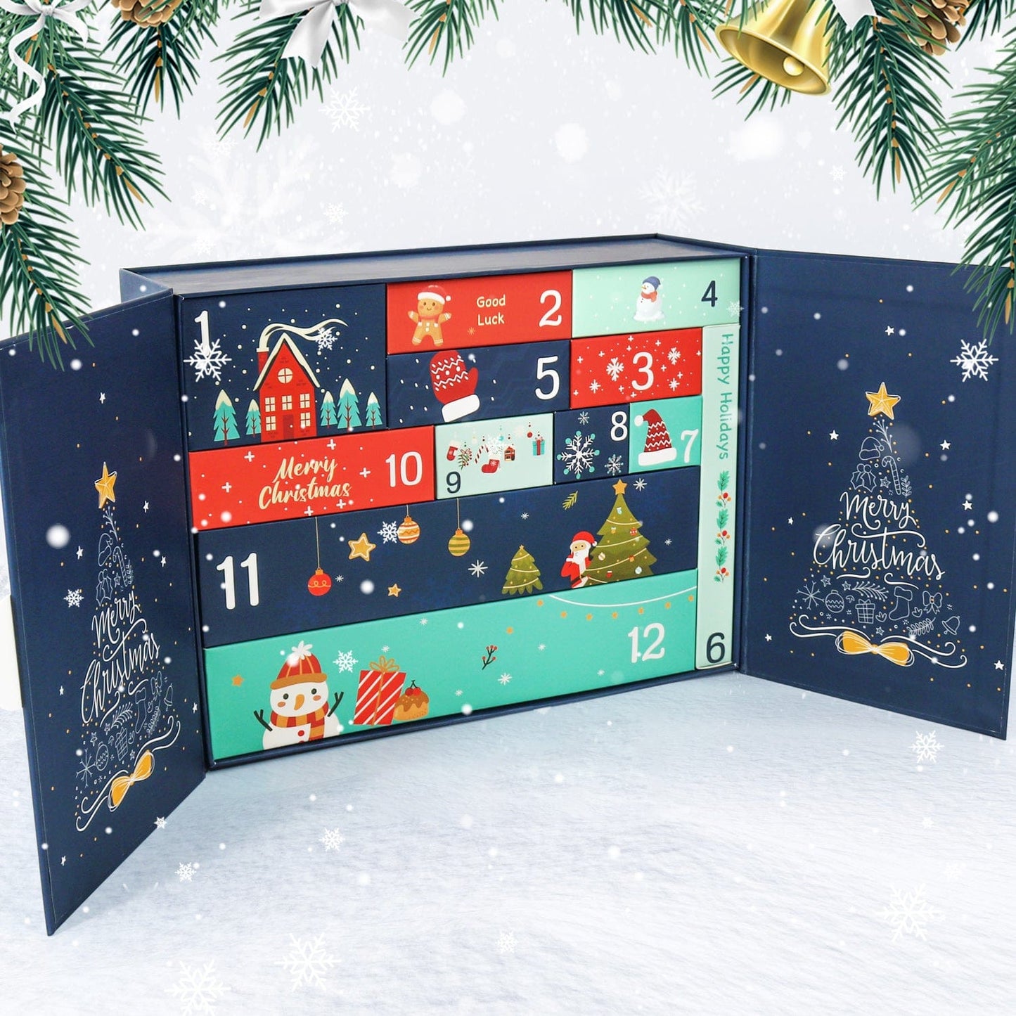 ColourMost™ Christmas Surprise Gift Box 🎄  – Paint by Numbers Edition A
