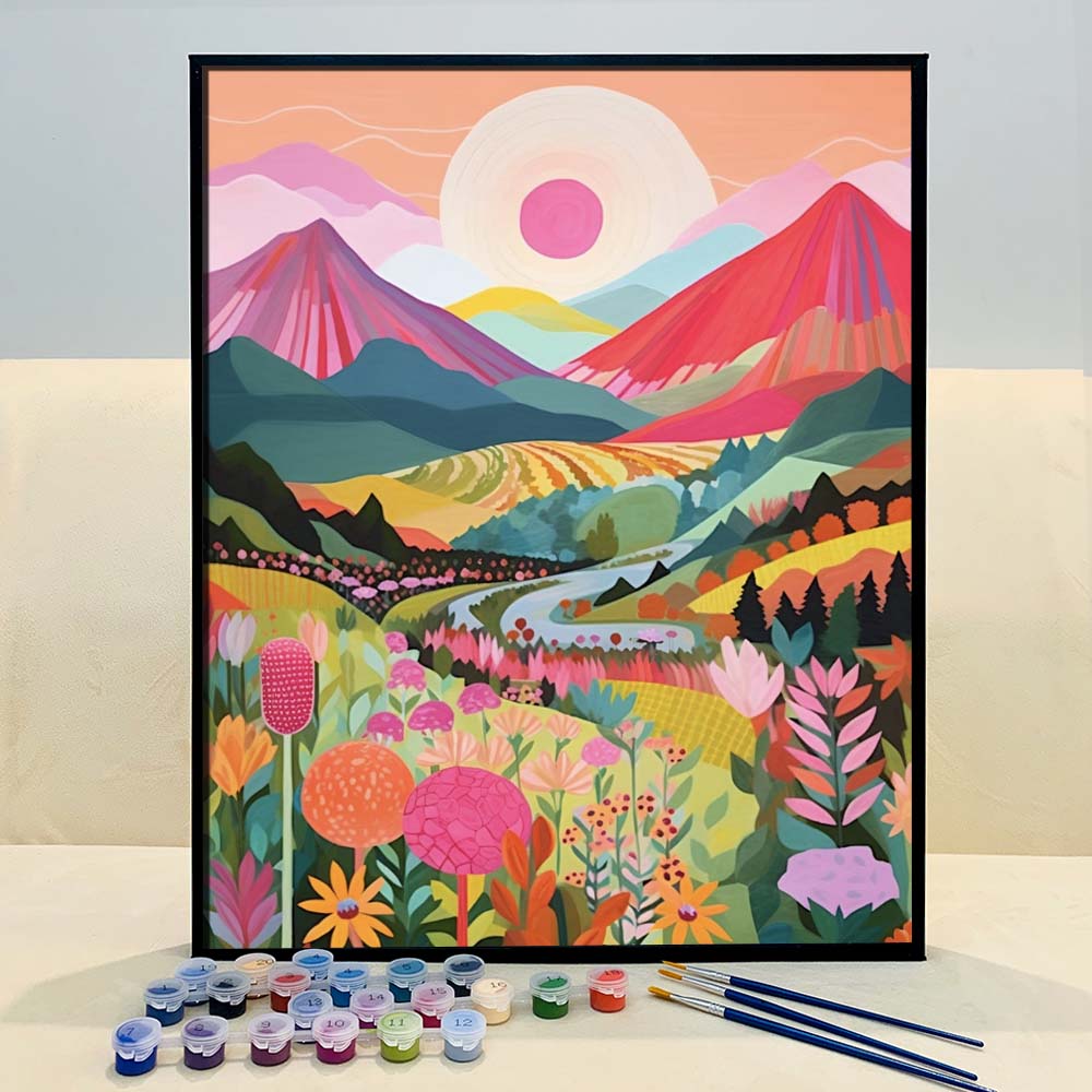 【New Year Sale】 Colorful Yosemite Series by ColourMost™ #01 on El Capitan  - 'Aplomb' | Original Paint by Numbers
