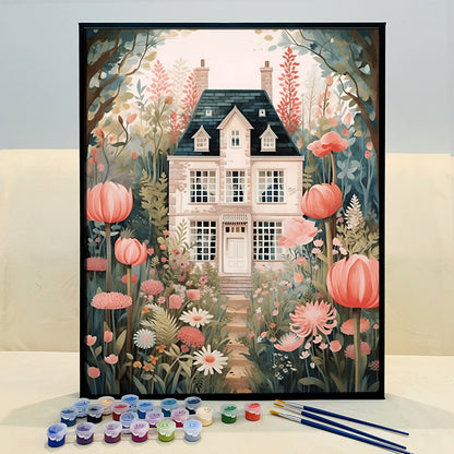 "Blossom Manor" by ColourMost™ | Original Paint by Numbers