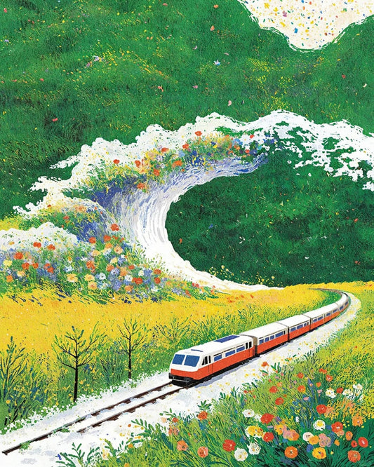 Green Voyage Series – Paint by Numbers Kits for Adults | DIY Art for Dreamers & Nature Lovers