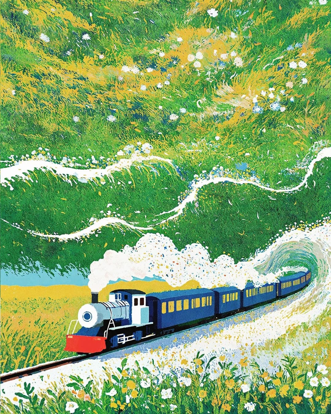 Green Voyage Series – Paint by Numbers Kits for Adults | DIY Art for Dreamers & Nature Lovers