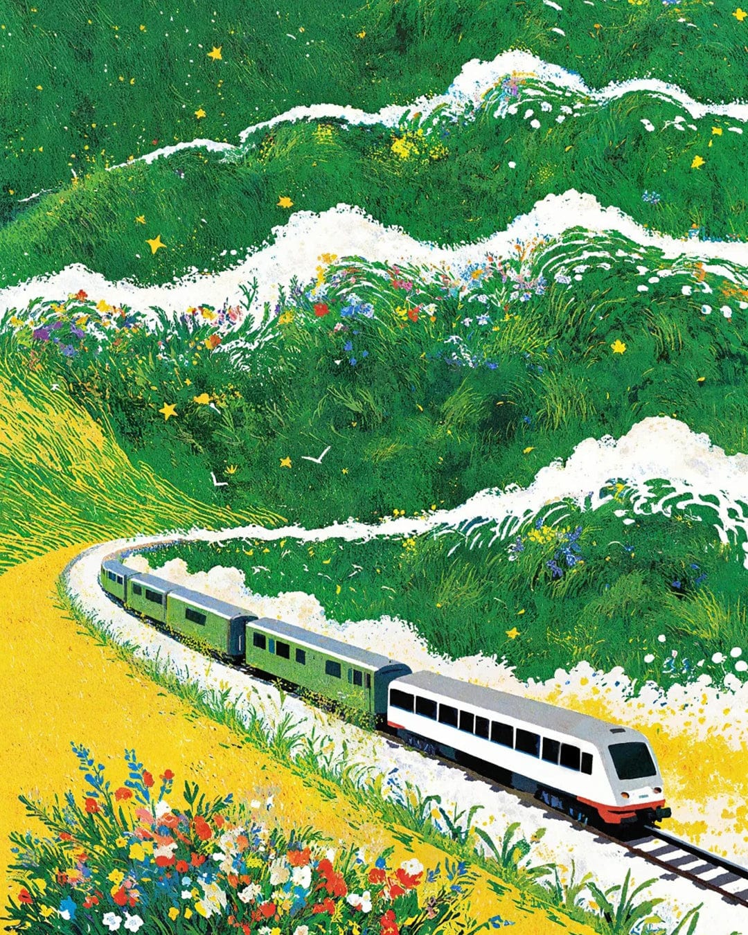 Green Voyage Series – Paint by Numbers Kits for Adults | DIY Art for Dreamers & Nature Lovers