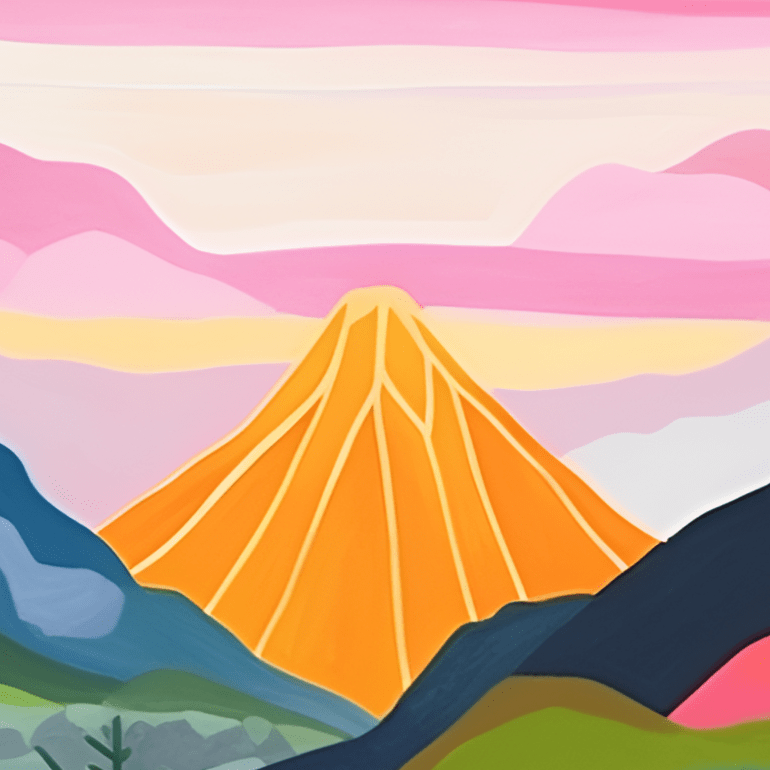 "Colorful Mountains" Series by ColourMost™ #25 | Original Paint by Numbers | Also ship to UK, CA, AU, and NZ