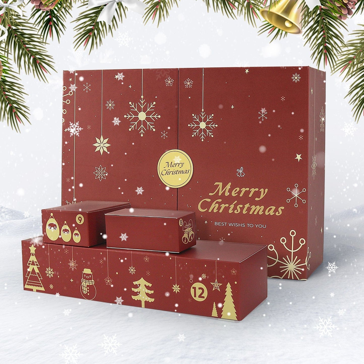ColourMost™ Christmas Surprise Gift Box 🎄  – Paint by Numbers Edition B
