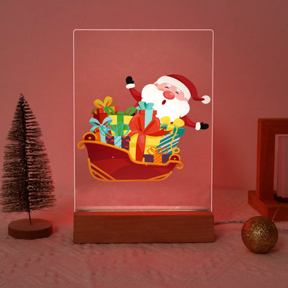 ColourMost™ LED Paint by Numbers Series #02: 'Santa Sleigh' (6"x8" / 15x20cm)