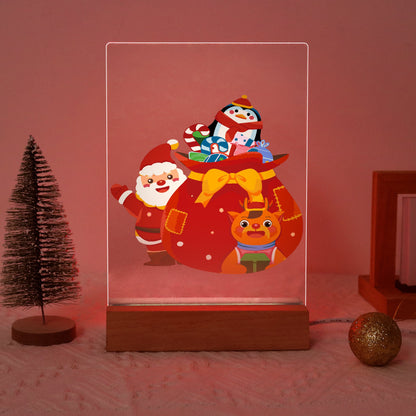 ColourMost™ LED Paint by Numbers Series #06: 'Santa’s Gift Bag' (6"x8" / 15x20cm)