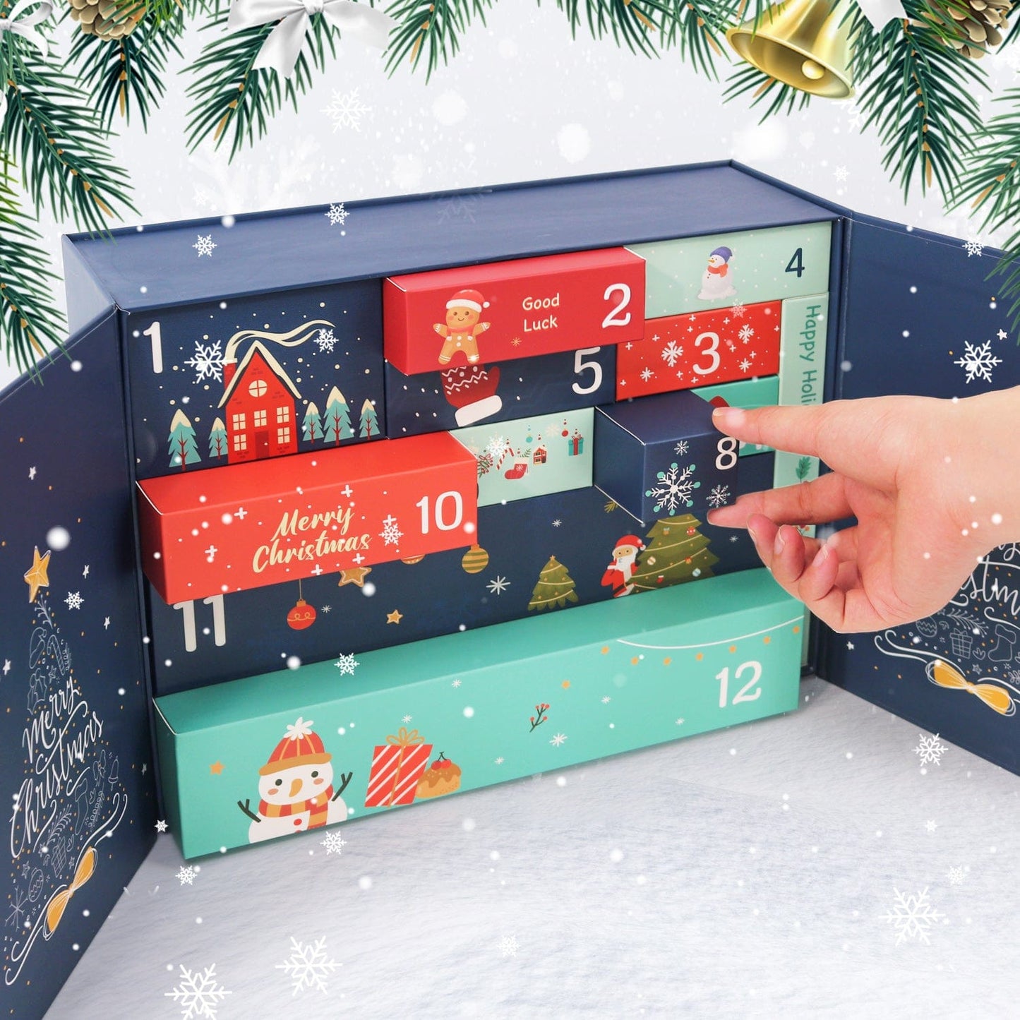 ColourMost™ Christmas Surprise Gift Box 🎄  – Paint by Numbers Edition A