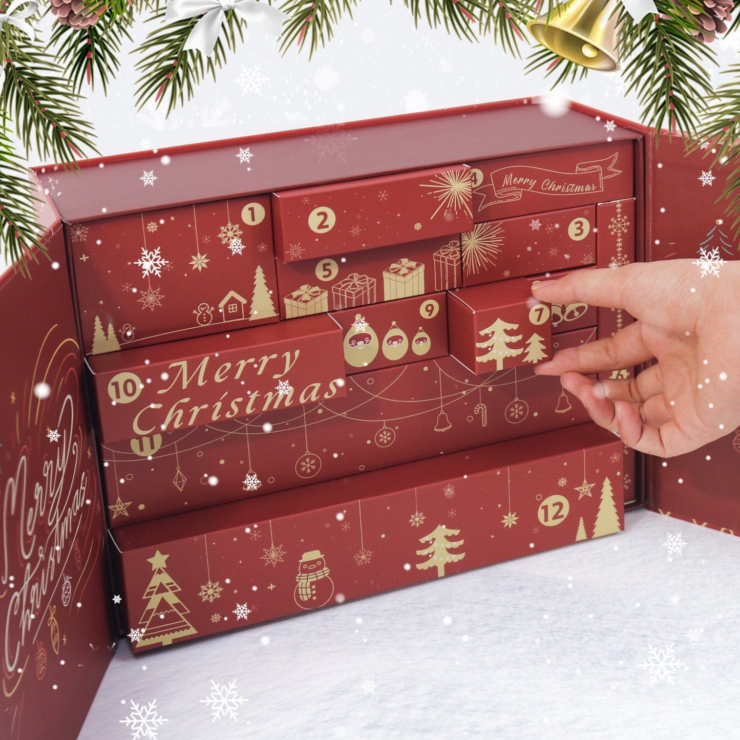 ColourMost™ Christmas Surprise Gift Box 🎄  – Paint by Numbers Edition B