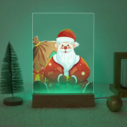 ColourMost™ LED Paint by Numbers Series #10: 'Classic Santa' (6"x8" / 15x20cm)