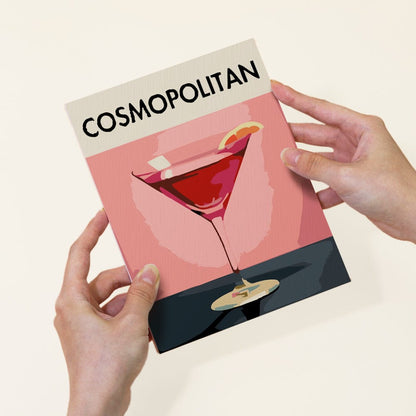 6 Mini Paintings - Cocktail Deluxe Set (5.9“ x 7.9" / 15 x 20 cm)