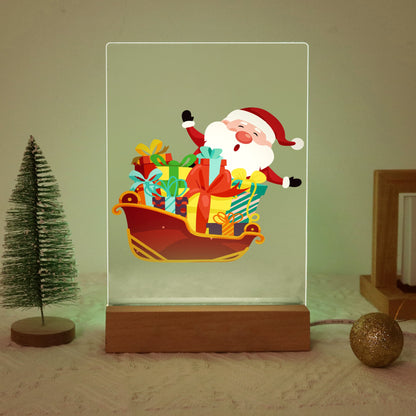 ColourMost™ LED Paint by Numbers Series #02: 'Santa Sleigh' (6"x8" / 15x20cm)