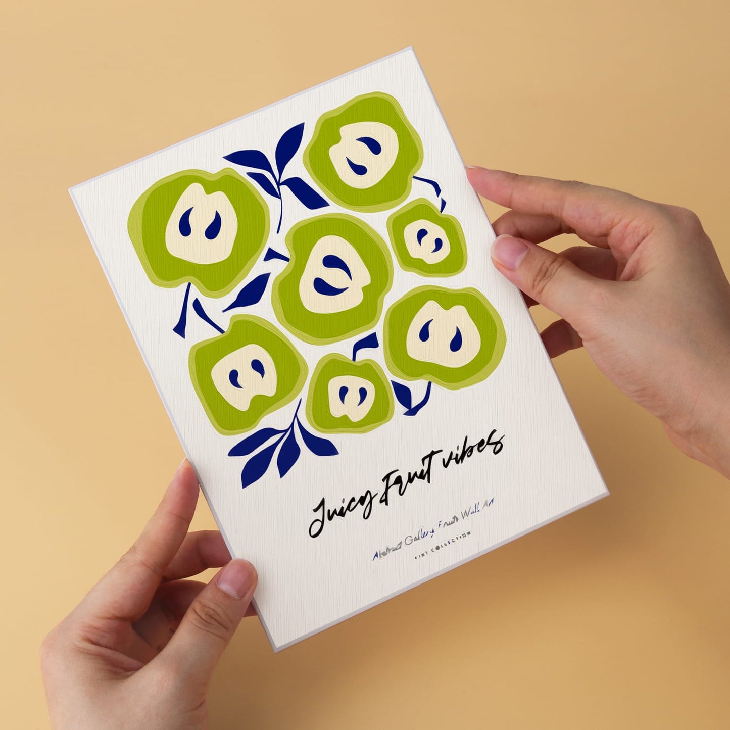 Mini Paint by Numbers Kit – Fruity Vibes | 6 Canvas Panels