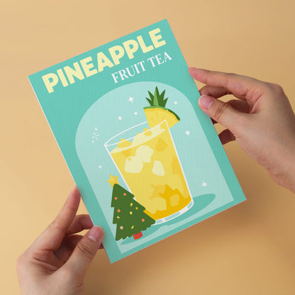 Mini Paint by Numbers Kit - Fruity Sips ｜6 Canvas Panels