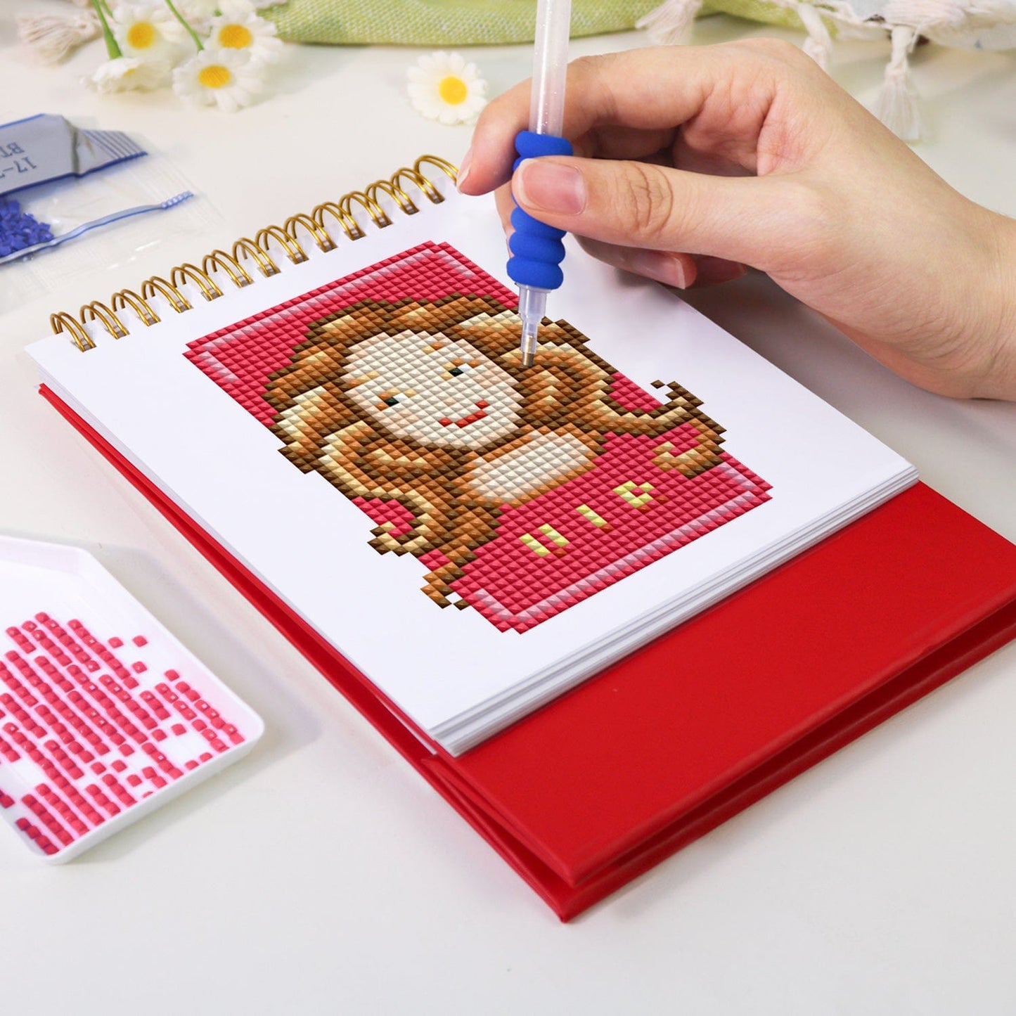 ColourMost™ 2026 Desk Calendar Series – Zodiac Spark /Diamond Painting(19cm x 13.2cm)