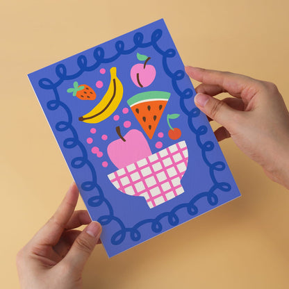 Mini Paint by Numbers Kit - Fruit & Fun ｜6 Canvas Panels