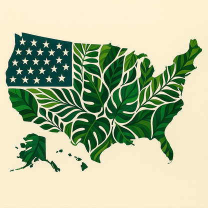 "Serenity Mandalas" Series - Botanical P251126#04 | Original Paint by Numbers (16"x16" / 40x40cm)