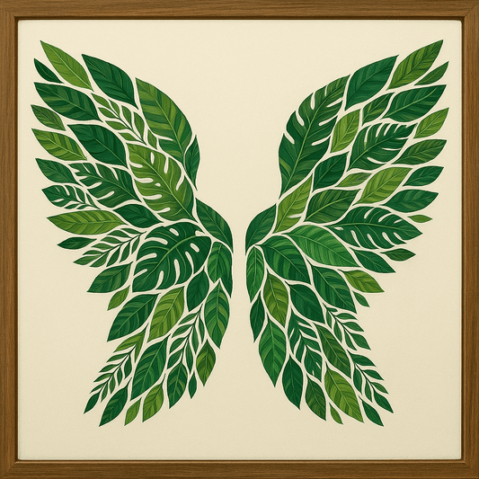 "Serenity Mandalas" Series - Botanical P251126#27 | Original Paint by Numbers (16"x16" / 40x40cm)