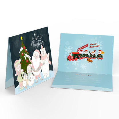 "Christmas card-6Pcs" Series by ColourMost™ #01 | Paint by Numbers(25.8cm*18cm)