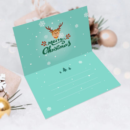 "Christmas card-6Pcs" Series by ColourMost™ #01 | Paint by Numbers(25.8cm*18cm)