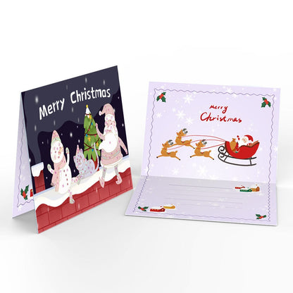 "Christmas card-6Pcs" Series by ColourMost™ #05 | Paint by Numbers(25.8cm*18cm)