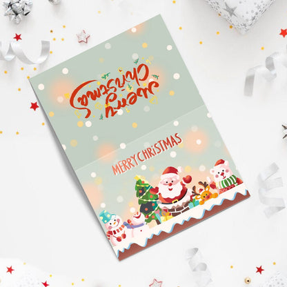 "Christmas card-6Pcs" Series by ColourMost™ #05 | Paint by Numbers(25.8cm*18cm)