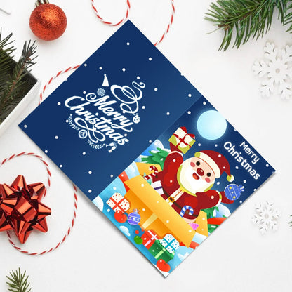 "Christmas card-6Pcs" Series by ColourMost™ #02 | Paint by Numbers(25.8cm*18cm)