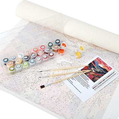 Sweet Scoops Series – Paint by Numbers Kits for Adults | DIY Art for Dessert Lovers