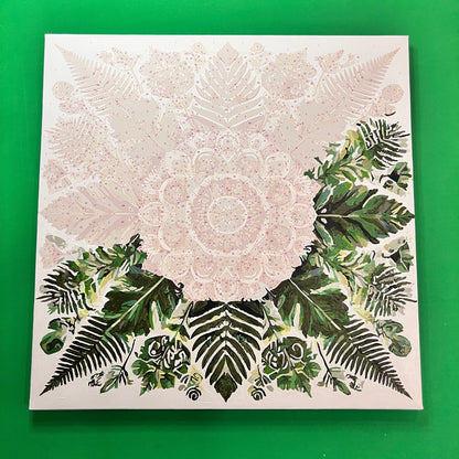 "Serenity Mandalas" Series - Botanical P12#12 | Original 🎨 Paint by Numbers | 💎 Diamond Painting (16"x16" / 40x40cm)