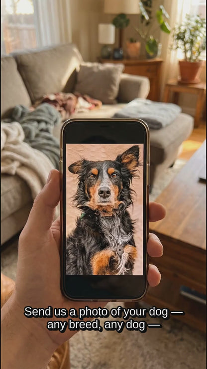 "Blooming Pets" Custom Pet Paint by Numbers Kit | Upload Your Photo