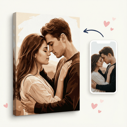 Custom Paint by Numbers Kit - Transform Memories into Art with ColourMost™