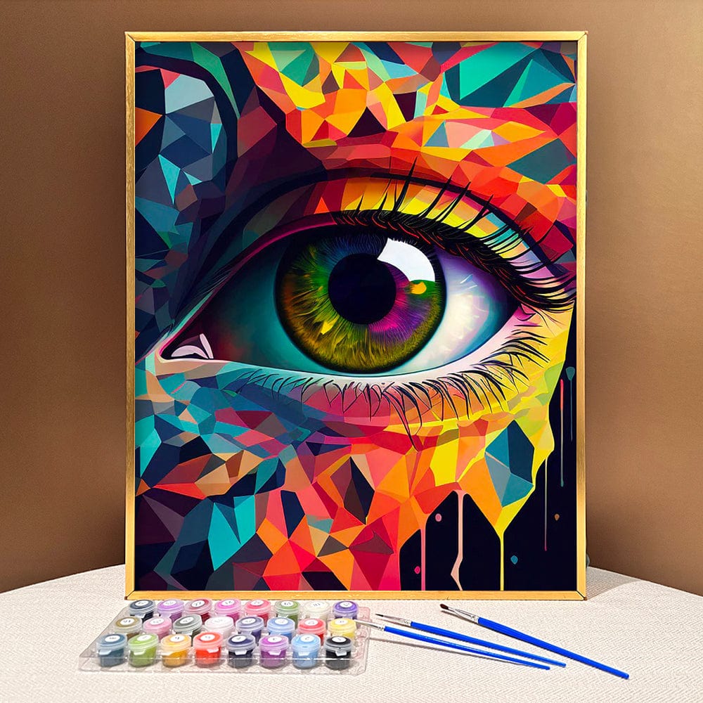 ColourMost™ Mystical Eyes Collection (EXCLUSIVE) - Pop Art Gaze (16"x20")