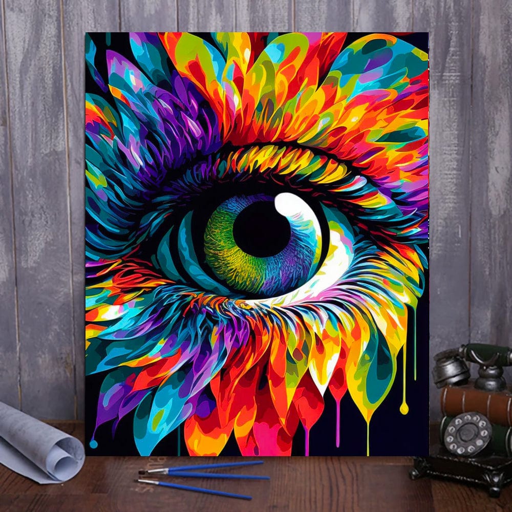 ColourMost™ Mystical Eyes Collection (EXCLUSIVE) - Blooming Vision (16"x20")