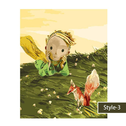 DIY Painting By Numbers - The Little Prince (16"x20" / 40x50cm)