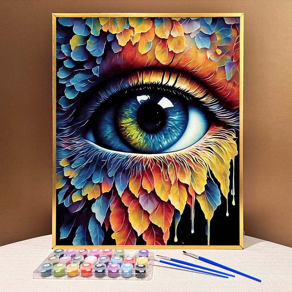 ColourMost™ Mystical Eyes Collection (EXCLUSIVE) - Leafy Vision (16"x20")